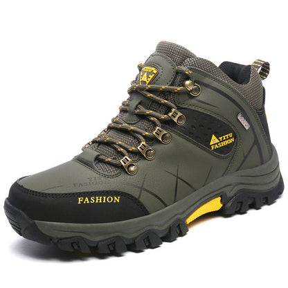 Herren-High-Top-Wanderschuhe, Cross-Country-Laufschuhe, Outdoor-Wanderschuhe in Übergröße