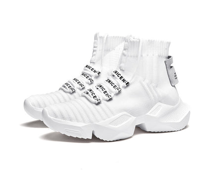 Chaussettes Chaussures Daddy Chaussures de sport Hommes Grande taille Chaussures tendance Chaussures décontractées