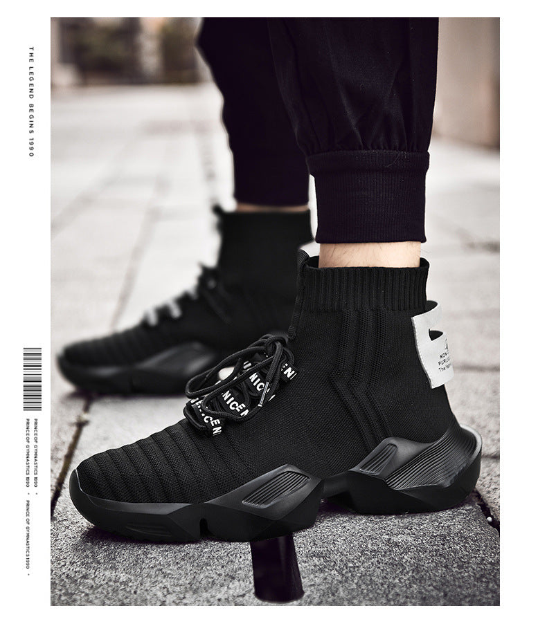 Chaussettes Chaussures Daddy Chaussures de sport Hommes Grande taille Chaussures tendance Chaussures décontractées