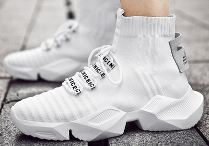 Chaussettes Chaussures Daddy Chaussures de sport Hommes Grande taille Chaussures tendance Chaussures décontractées