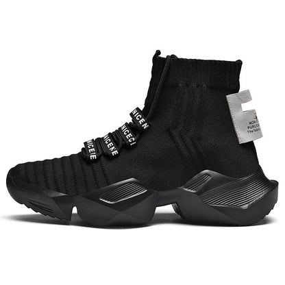 Chaussettes Chaussures Daddy Chaussures de sport Hommes Grande taille Chaussures tendance Chaussures décontractées