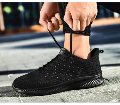 Sports Flying Woven Cold Sticky Ultraleichte Freizeit-Laufschuhe