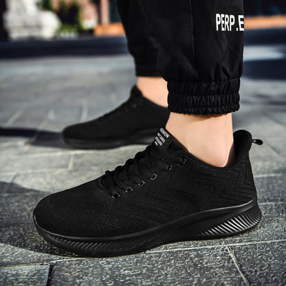Sports Flying Woven Cold Sticky Ultraleichte Freizeit-Laufschuhe