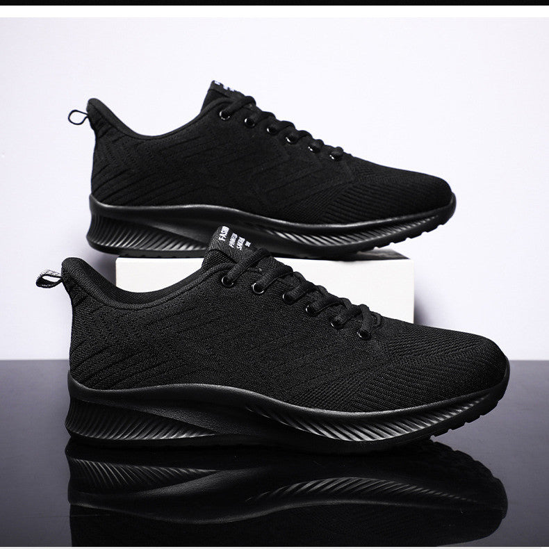 Sports Flying Woven Cold Sticky Ultraleichte Freizeit-Laufschuhe