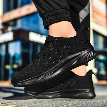 Sports Flying Woven Cold Sticky Ultraleichte Freizeit-Laufschuhe