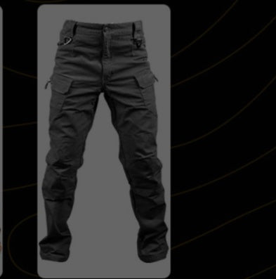 Pantalon tactique IX7 printemps et automne pour hommes, auto-culture, 9 pantalons de fan de l'armée des forces spéciales, salopette d'extérieur, pantalon d'entraînement droit multi-poches