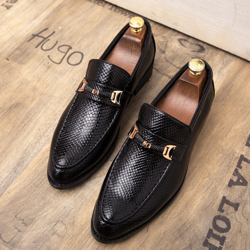 Chaussures pour hommes, chaussures en cuir pour coiffeurs rouges, chaussures de mariage pour hommes