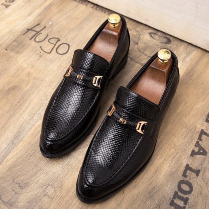 Chaussures pour hommes, chaussures en cuir pour coiffeurs rouges, chaussures de mariage pour hommes