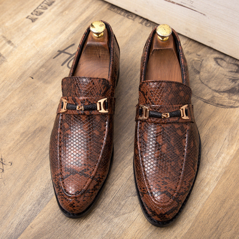 Chaussures pour hommes, chaussures en cuir pour coiffeurs rouges, chaussures de mariage pour hommes