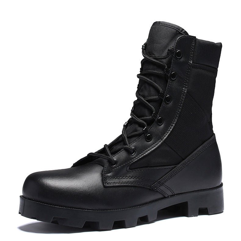 Ultraleichte Herren-Armeestiefel, Militärschuhe, Kampfstiefel, taktische Stiefeletten für Herren, Wüsten-Dschungelstiefel, Outdoor-Schuhe