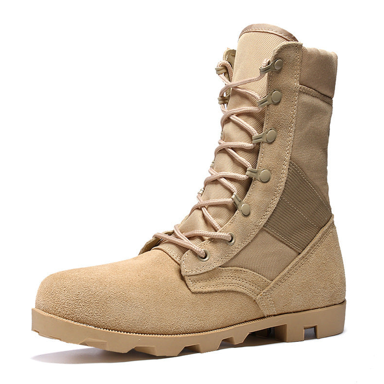 Ultraleichte Herren-Armeestiefel, Militärschuhe, Kampfstiefel, taktische Stiefeletten für Herren, Wüsten-Dschungelstiefel, Outdoor-Schuhe