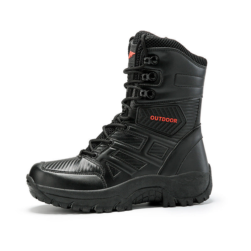 Ultraleichte Herren-Armeestiefel, Militärschuhe, Kampfstiefel, taktische Stiefeletten für Herren, Wüsten-Dschungelstiefel, Outdoor-Schuhe