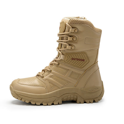 Ultraleichte Herren-Armeestiefel, Militärschuhe, Kampfstiefel, taktische Stiefeletten für Herren, Wüsten-Dschungelstiefel, Outdoor-Schuhe