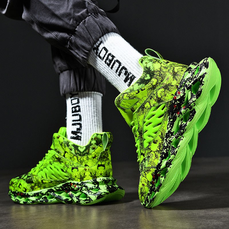 Trendy Camouflage Sport und Freizeit Blade Alte Schuhe