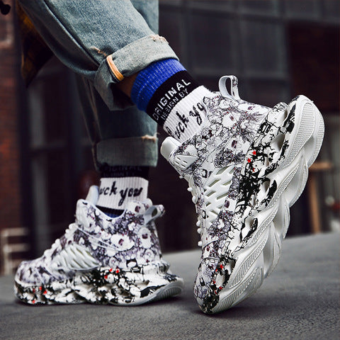 Trendy Camouflage Sport und Freizeit Blade Alte Schuhe