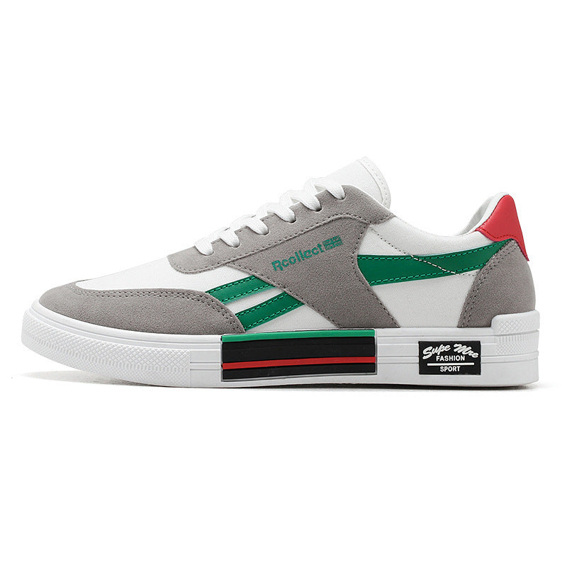Slip-Schuhe Atmungsaktive Sport-Einzelschuhe Herrenmode-Schuhe Canvas-Schuhe
