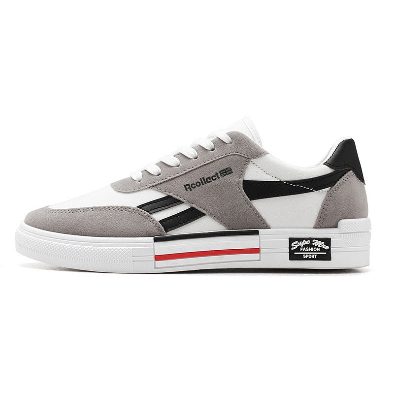 Slip-Schuhe Atmungsaktive Sport-Einzelschuhe Herrenmode-Schuhe Canvas-Schuhe