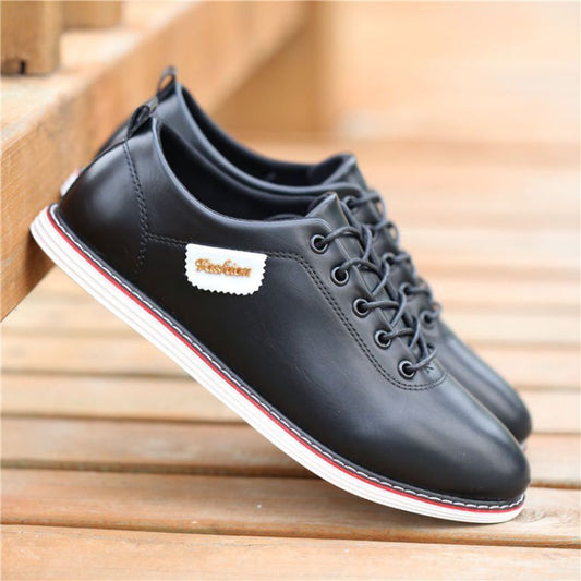 Chaussures décontractées en cuir PU pour homme, baskets respirantes et décontractées, mocassins tendance pour la marche