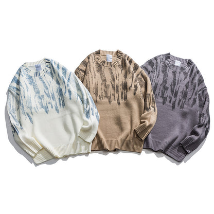 Japanese Retro Outerwear Sweaters Couples Loose Sweaters For Men And Women - ARCHSHOPE