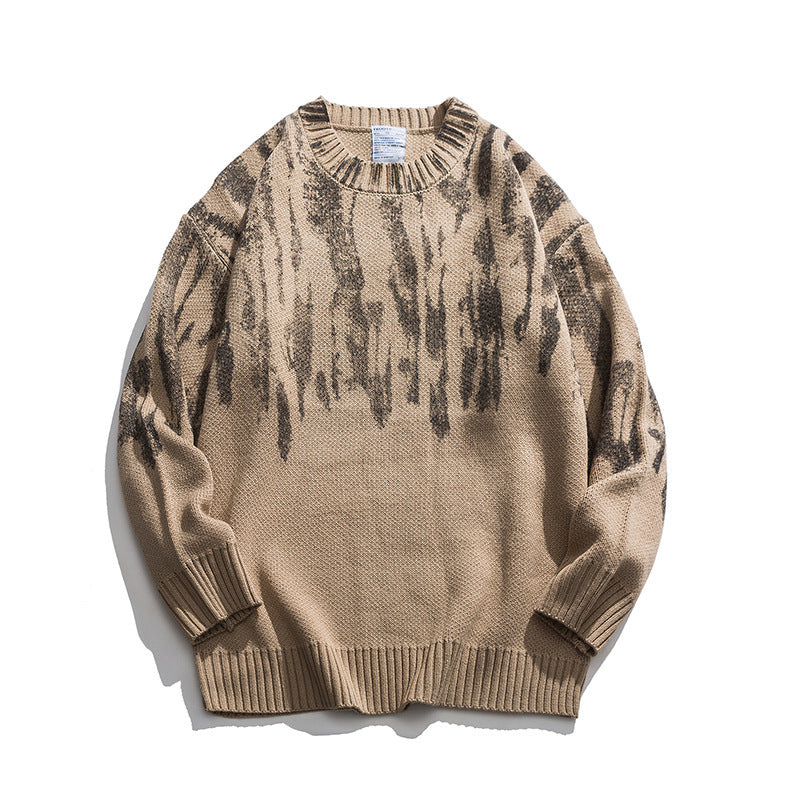 Japanese Retro Outerwear Sweaters Couples Loose Sweaters For Men And Women - ARCHSHOPE