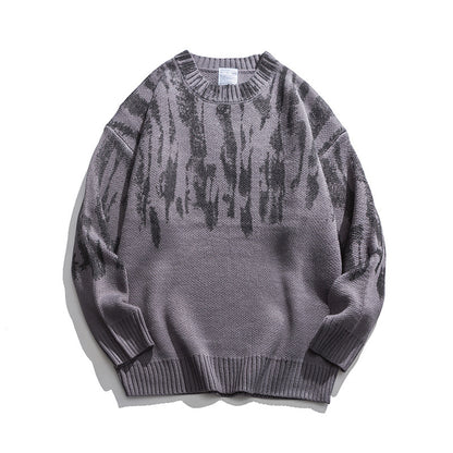 Japanese Retro Outerwear Sweaters Couples Loose Sweaters For Men And Women - ARCHSHOPE