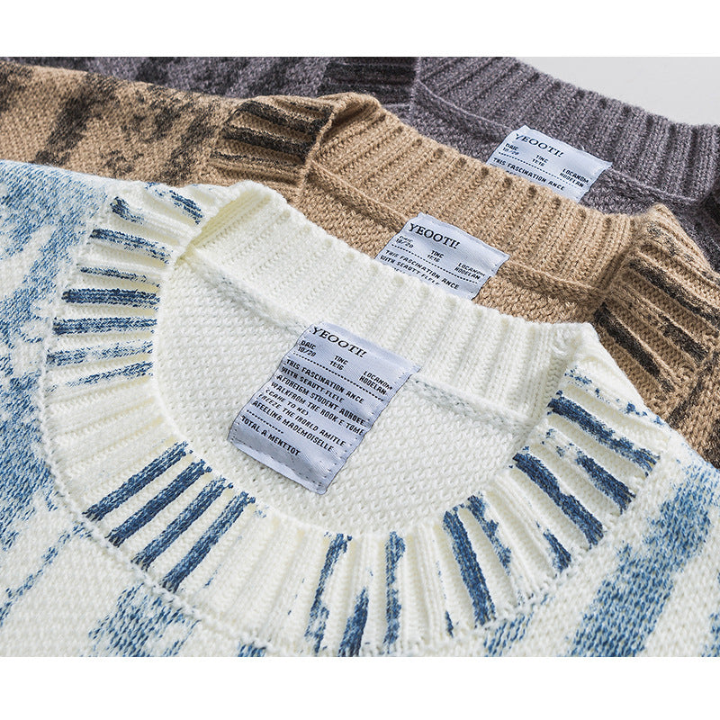 Japanese Retro Outerwear Sweaters Couples Loose Sweaters For Men And Women - ARCHSHOPE
