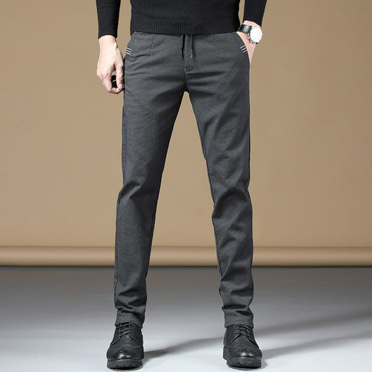 Pantalons décontractés pour hommes, pantalons décontractés pour jeunes sauvages à la mode 