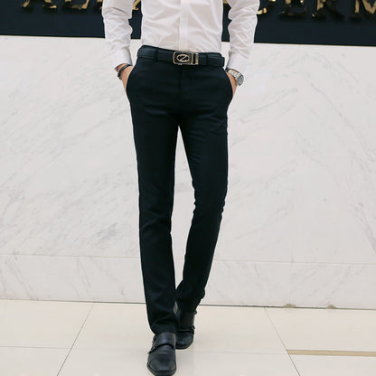 Casual business hosen männer Koreanische slim-fit casual hosen
