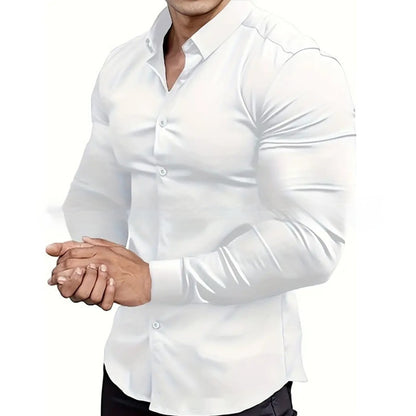 Men's Business Non-ironing Professional Anti-wrinkle Casual Shirt - ARCHSHOPE