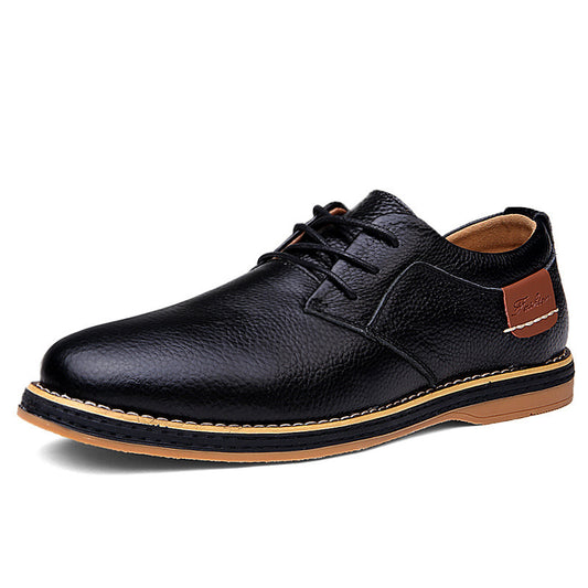 Large Size Leather Shoes Men 48 Leather British Shoes Men - ARCHSHOPE