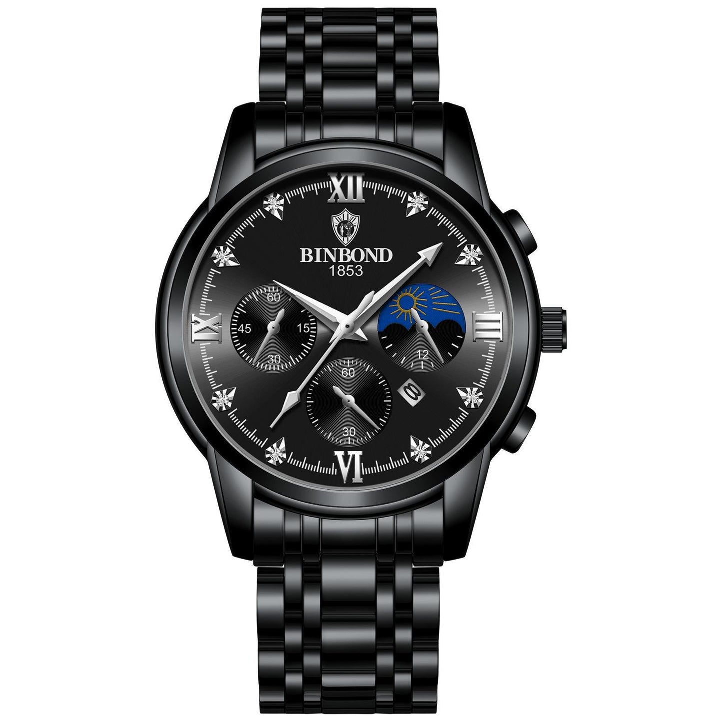 Waterproof Luminous Calendar Men's Fashion Genuine Leather Watch - ARCHSHOPE