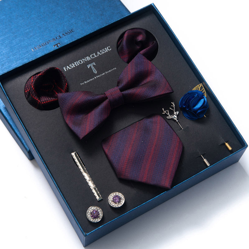 Tie 8-piece Set Formal Suit Men - ARCHSHOPE