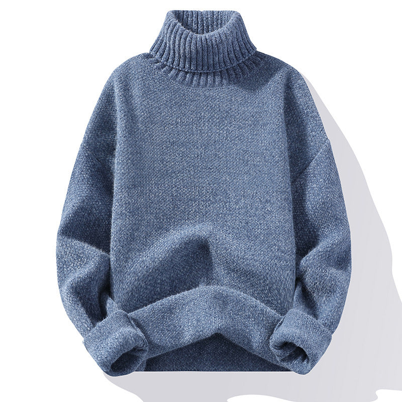 Pullover Weicher Pullover Herren Slim-Fit Verdicktes Pullover-Unterhemd