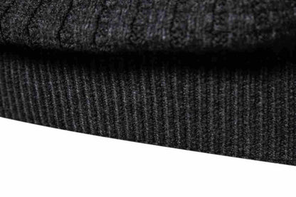 Herbst Herren Strickwaren Einfarbig Rundhals Mode Pullover