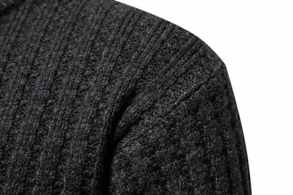 Herbst Herren Strickwaren Einfarbig Rundhals Mode Pullover