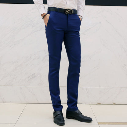 Casual business hosen männer Koreanische slim-fit casual hosen