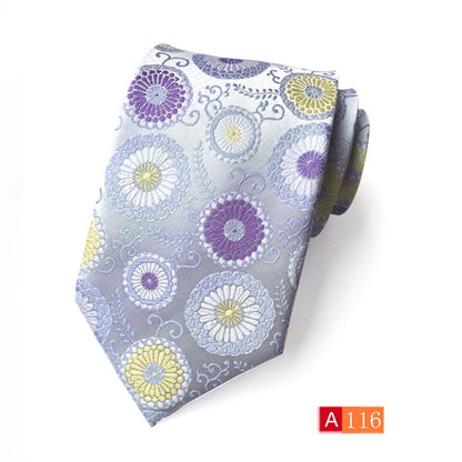 Men's Casual Formal Wear Polyester Jacquard Tie - ARCHSHOPE