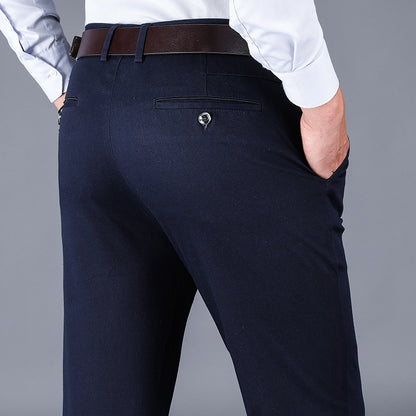 Pantalon de costume d'affaires pour hommes d'âge moyen