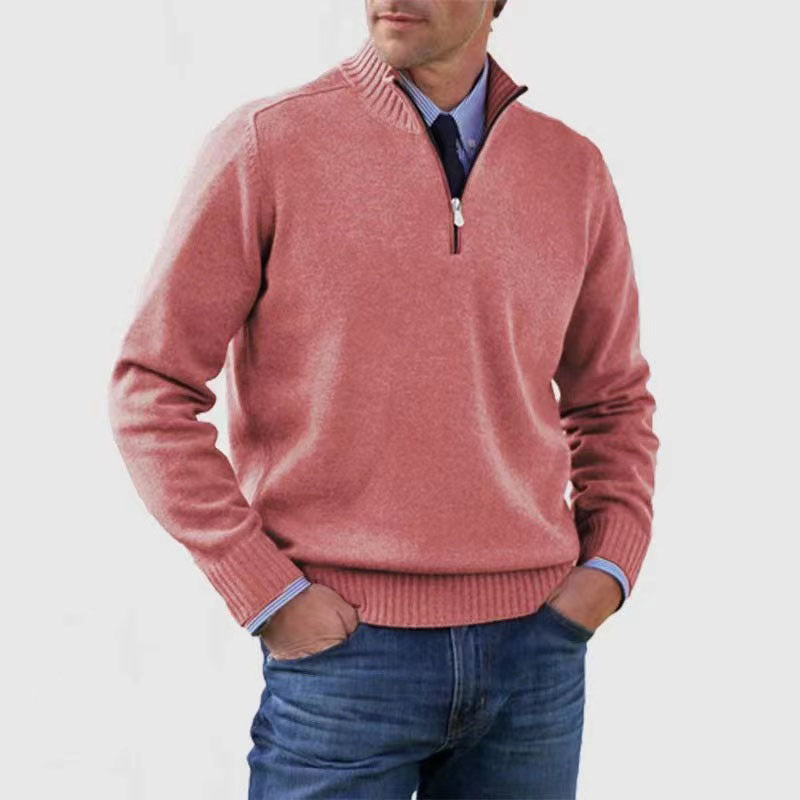 Men's Plus Size Knitwear Zipper - ARCHSHOPE