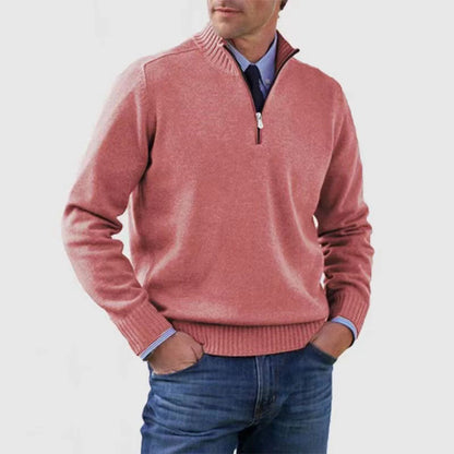 Men's Plus Size Knitwear Zipper - ARCHSHOPE