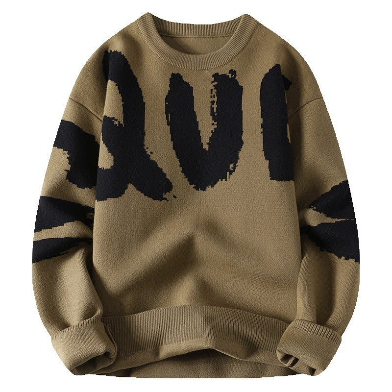 Pullover Herren Dicker Pullover Trendy