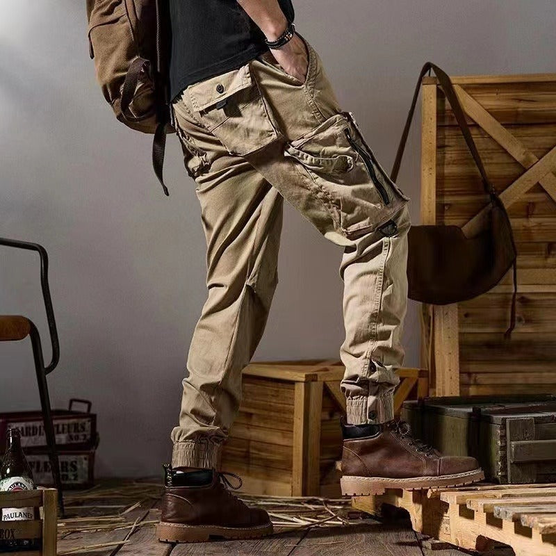 American Workwear Pants Herren Gerade Funktionshose Outdoor Taktik Freizeithose