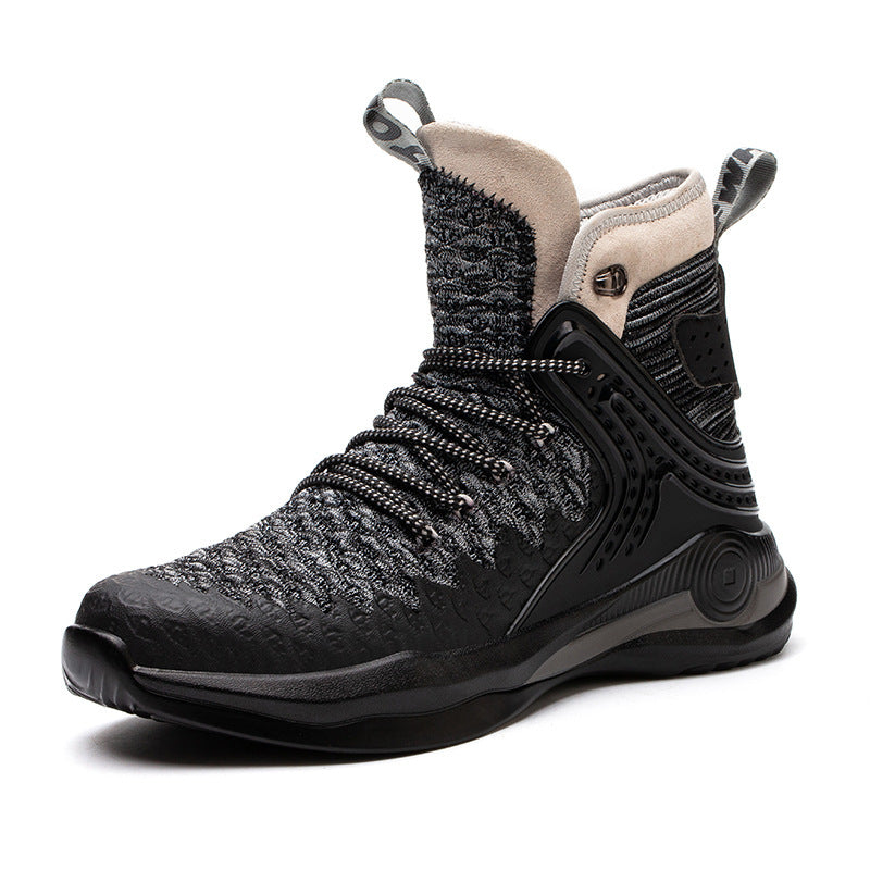 Chaussures de sécurité montantes pour hommes, chaussures de protection pour chantier, chaussures à embout d'acier, bottes de randonnée respirantes, bottes de travail anti-crevaison