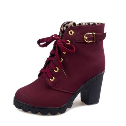 Cross strappy booties with Martin boots - ARCHSHOPE