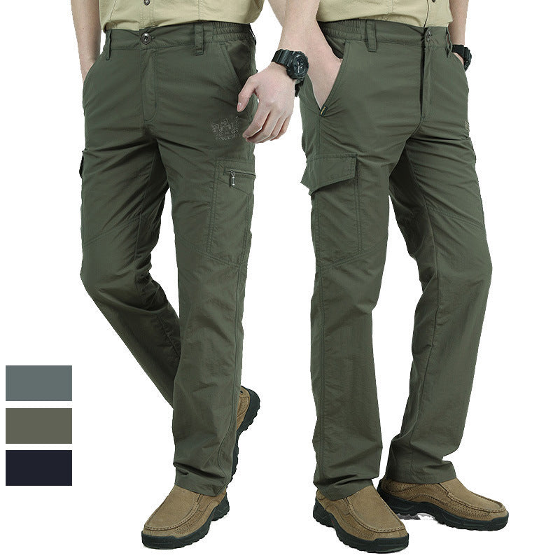 Plus Size Loose Cargo Pants - ARCHSHOPE