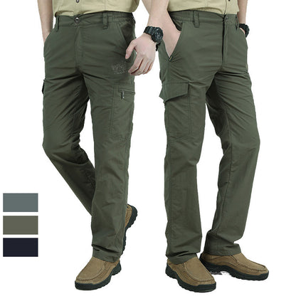 Plus Size Loose Cargo Pants - ARCHSHOPE