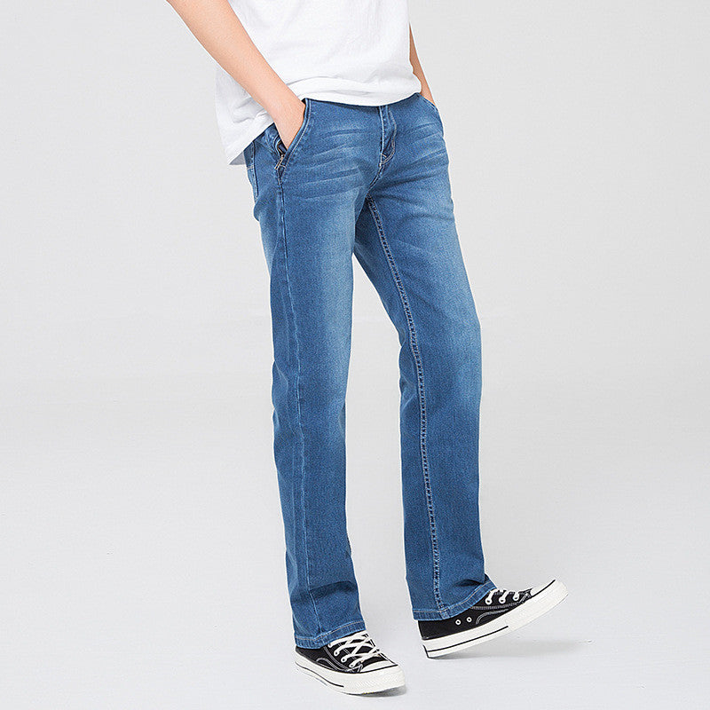 Pantalons jeans amples pour jeunes hommes
