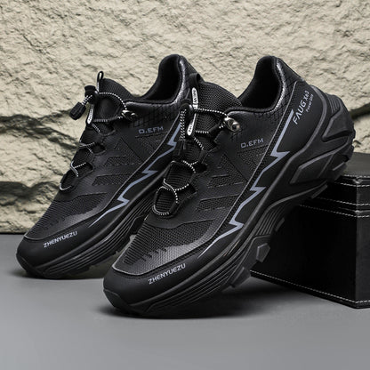 Men Colorblock Sneakers Outdoor Casual Mountaineering Hiking Running Sports Shoes - ARCHSHOPE