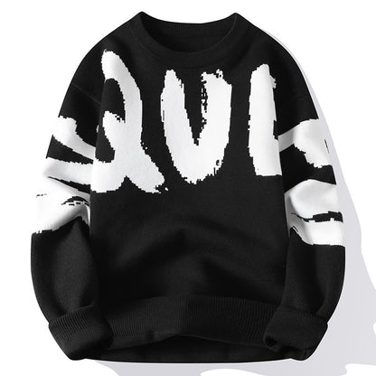 Pullover Herren Dicker Pullover Trendy