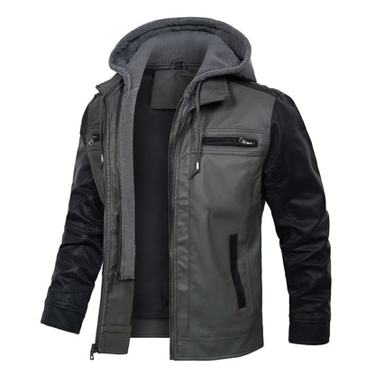 Nähen Mode Lederjacke Mantel